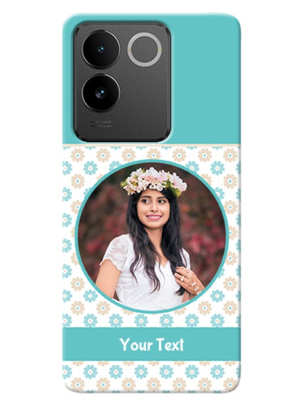 Custom Vivo T2 Pro 5G Custom Mobile Back Covers: Beautiful Flowers Design