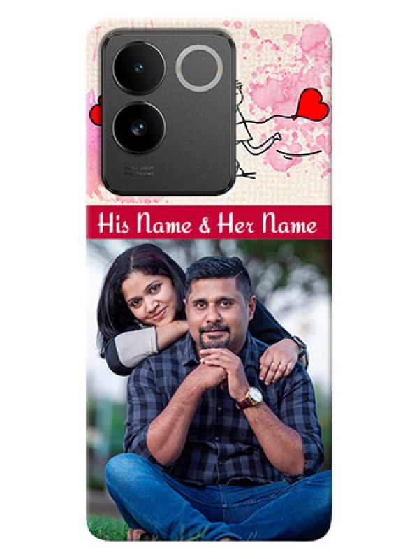 Custom Vivo T2 Pro 5G phone back covers: You and Me Case Design