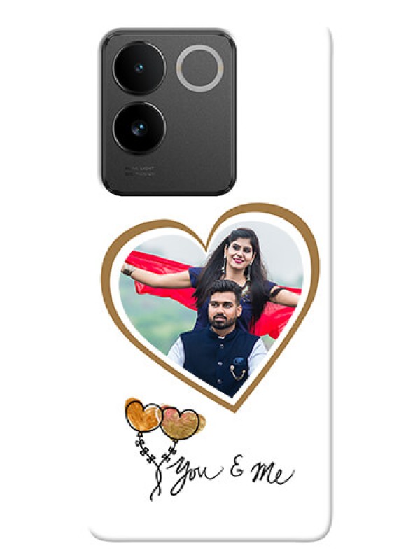 Custom Vivo T2 Pro 5G customized phone cases: You & Me Design
