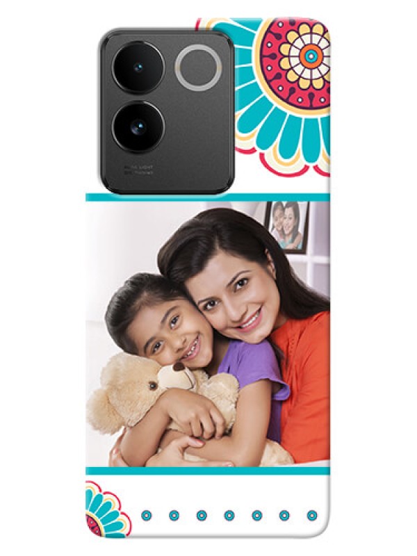 Custom Vivo T2 Pro 5G custom mobile phone cases: Flower Design