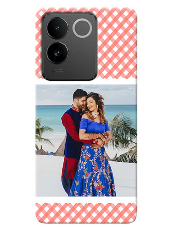 Custom Vivo T2 Pro 5G custom mobile cases: Pink Pattern Design