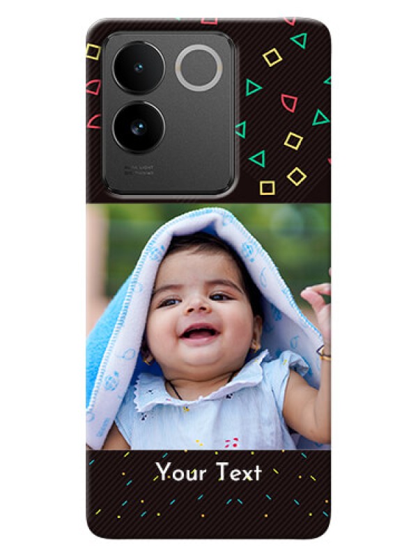 Custom Vivo T2 Pro 5G custom mobile cases with confetti birthday design