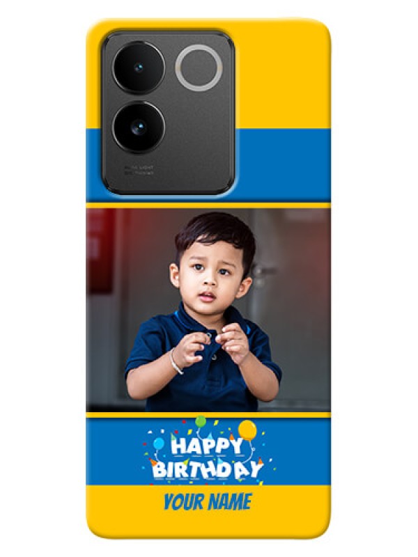 Custom Vivo T2 Pro 5G Mobile Back Covers Online: Birthday Wishes Design