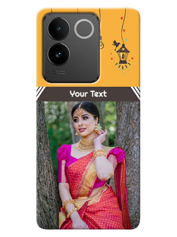 Custom Vivo T2 Pro 5G custom back covers with Family Picture and Icons