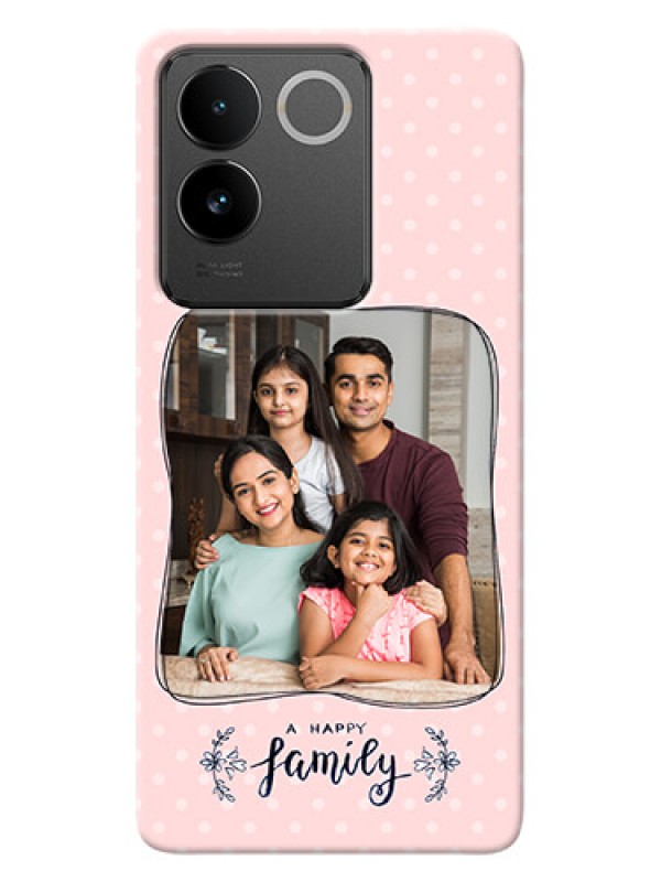 Custom Vivo T2 Pro 5G Personalized Phone Cases: Family with Dots Design