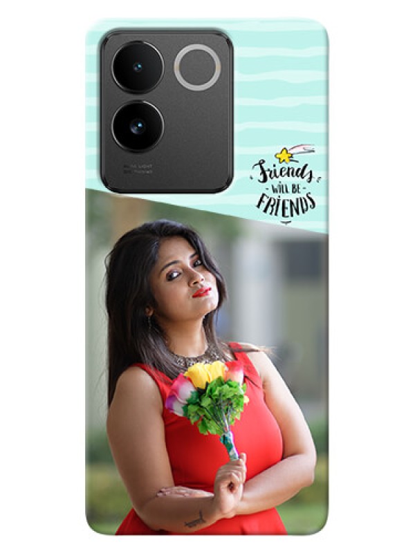 Custom Vivo T2 Pro 5G Mobile Back Covers: Friends Picture Icon Design
