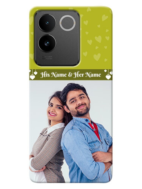 Custom Vivo T2 Pro 5G custom mobile covers: You & Me Heart Design
