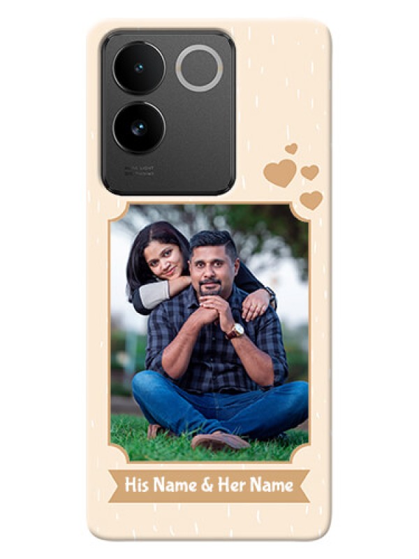 Custom Vivo T2 Pro 5G mobile phone cases with confetti love design