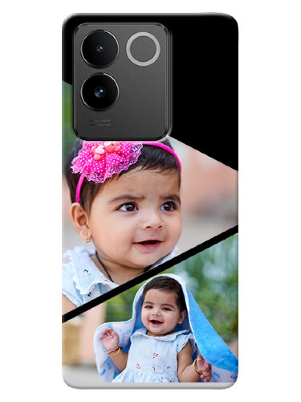 Custom Vivo T2 Pro 5G mobile back covers online: Semi Cut Design