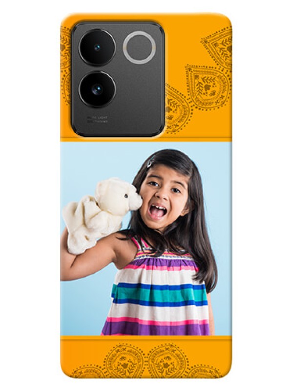 Custom Vivo T2 Pro 5G custom mobile back covers: Photo Wedding Design