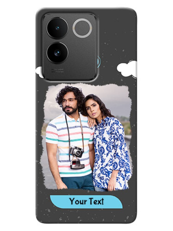 Custom Vivo T2 Pro 5G Mobile Back Covers: splashes with love doodles Design