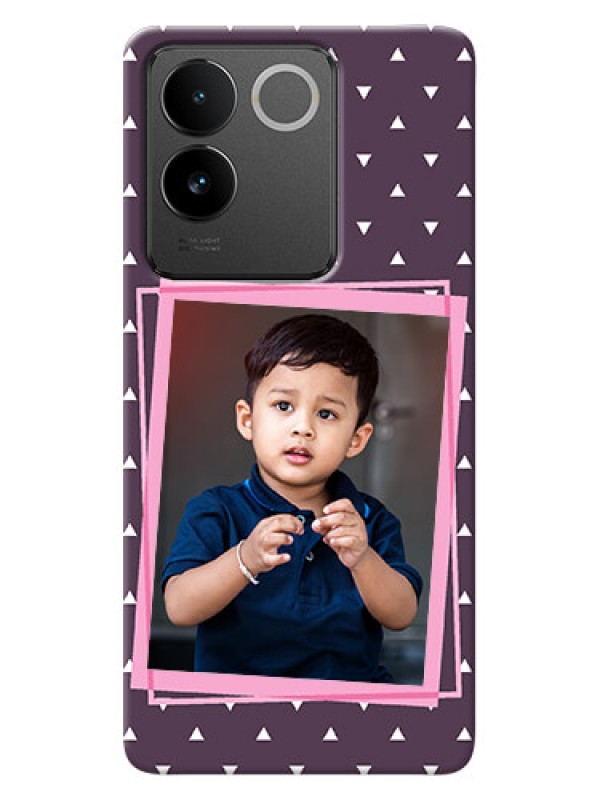 Custom Vivo T2 Pro 5G Phone Cases: Triangle Pattern Dotted Design