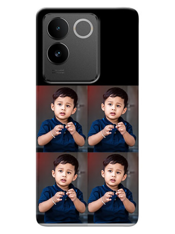 Custom Vivo T2 Pro 5G 4 Image Holder on Mobile Cover