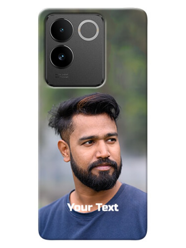 Custom Vivo T2 Pro 5G Mobile Cover: Photo with Text