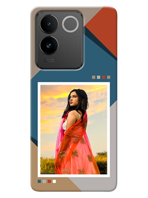 Custom Vivo T2 Pro 5G Personalized Phone Case with Retro color pallet Design