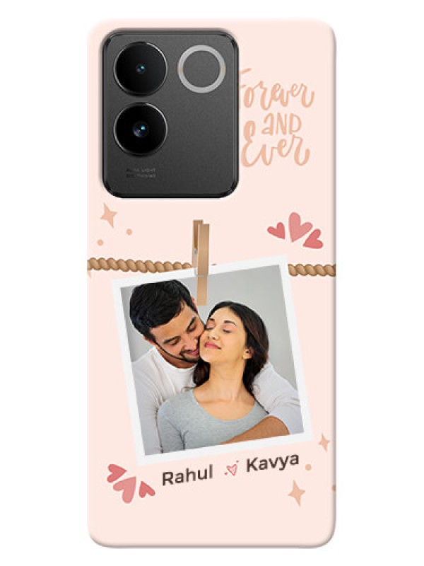 Custom Vivo T2 Pro 5G Custom Phone Case with Forever and ever love Design