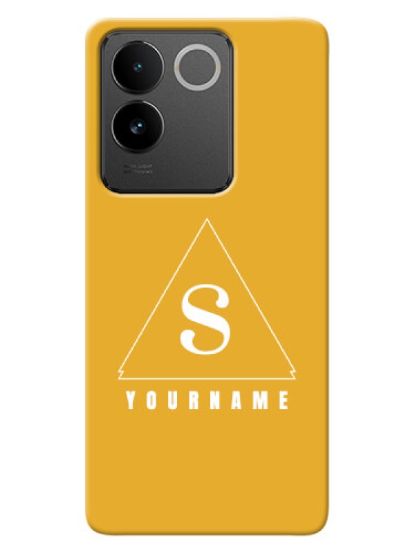 Custom Vivo T2 Pro 5G Personalized Phone Case with simple triangle Design