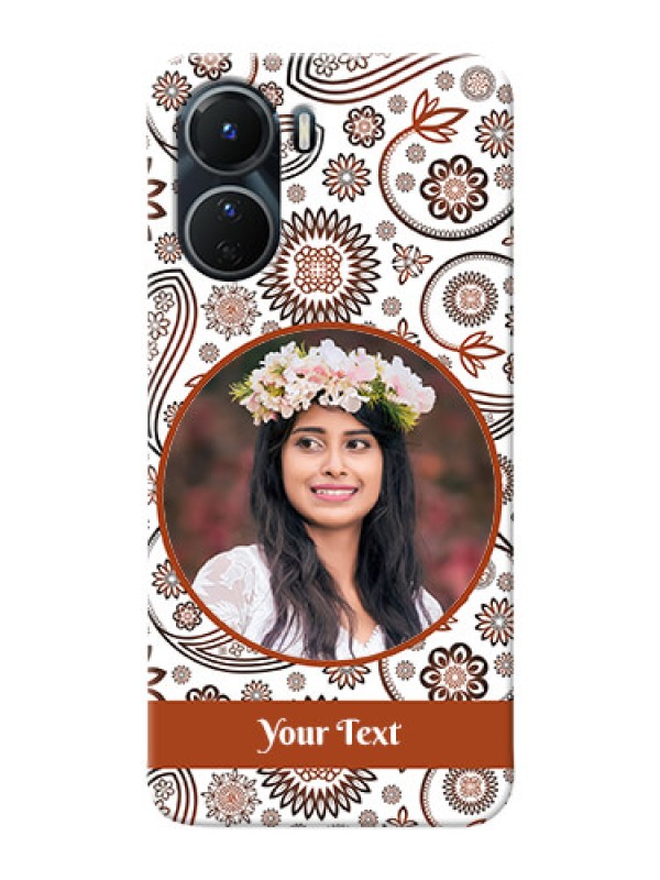 Custom Vivo T2x 5G phone cases online: Abstract Floral Design 