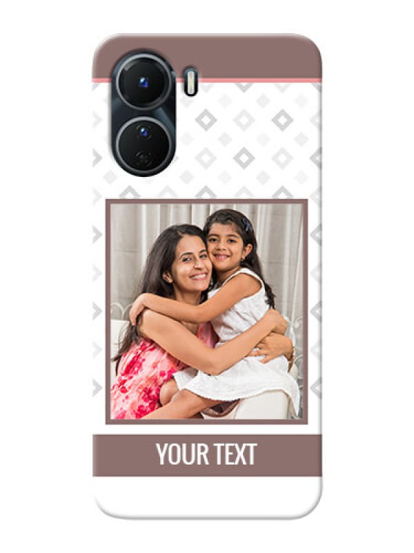 Custom Vivo T2x 5G custom back covers: Simple Diamond Design