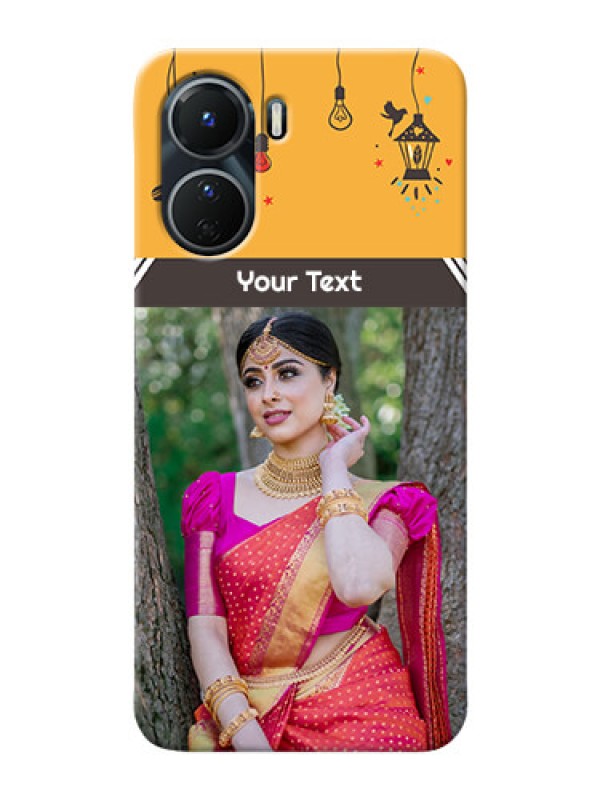 Custom Vivo T2x 5G custom back covers with Family Picture and Icons 