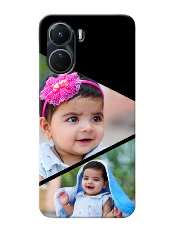 Custom Vivo T2x 5G mobile back covers online: Semi Cut Design