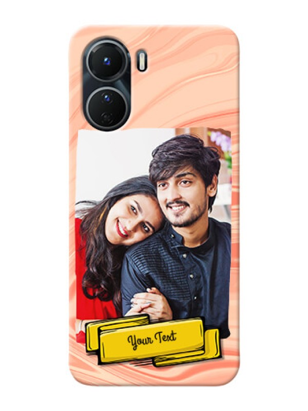 Custom Vivo T2x 5G Customized Phone Cases: Marble Texture Design