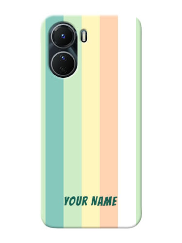 Custom Vivo T2X 5G Back Covers: Multi-colour Stripes Design