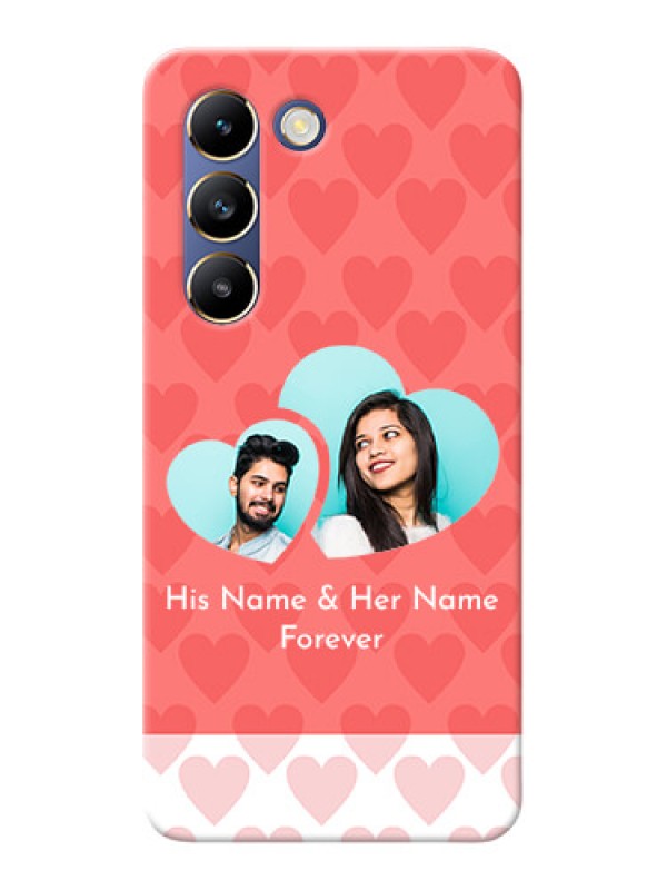 Custom Vivo T3 5G personalized phone covers: Couple Pic Upload Design