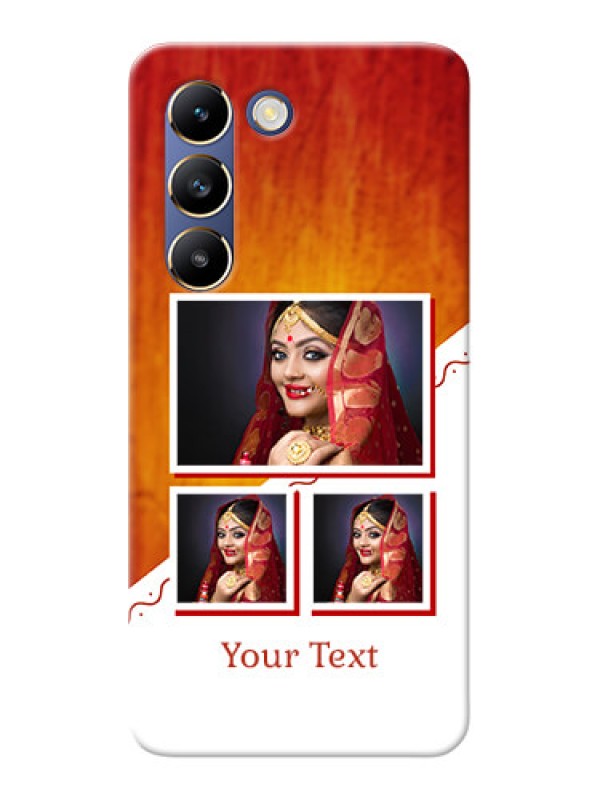 Custom Vivo T3 5G Personalised Phone Cases: Wedding Memories Design