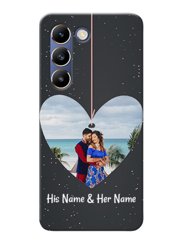 Custom Vivo T3 5G custom phone cases: Hanging Heart Design