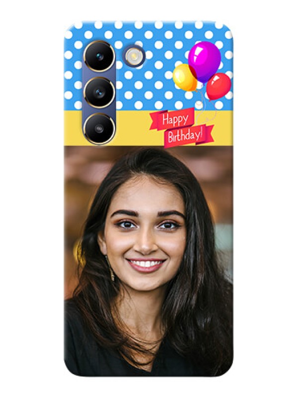Custom Vivo T3 5G custom mobile back covers: Happy Birthday Design