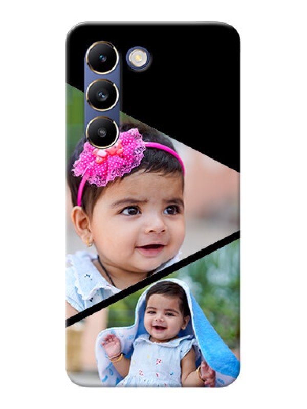 Custom Vivo T3 5G mobile back covers online: Semi Cut Design