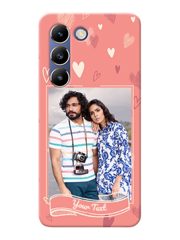 Custom Vivo T3 5G custom mobile phone cases: love doodle art Design