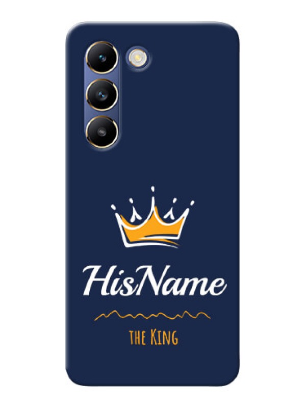 Custom Vivo T3 5G King Phone Case with Name