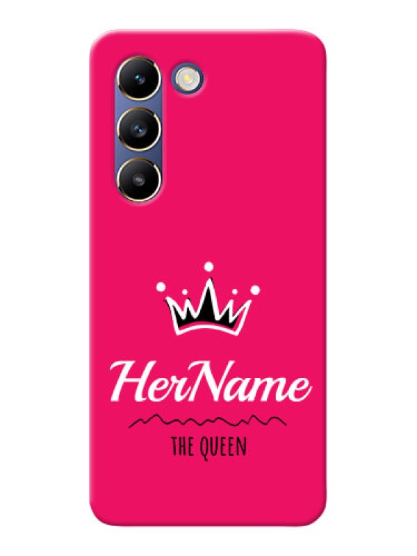 Custom Vivo T3 5G Queen Phone Case with Name