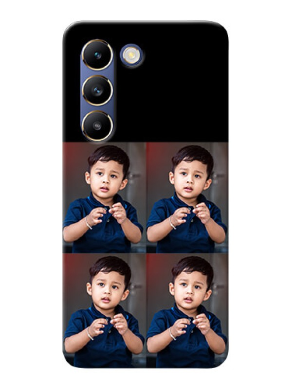 Custom Vivo T3 5G 4 Image Holder on Mobile Cover