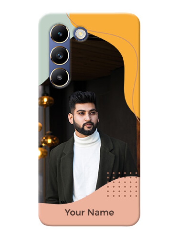 Custom Vivo T3 5G Personalized Phone Case with Triwithcoloured overlay design