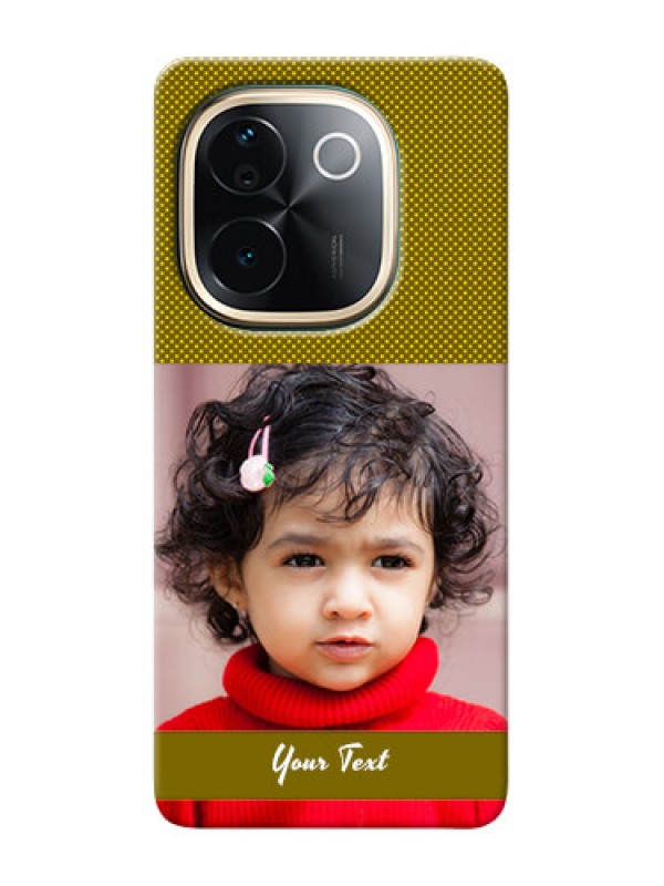 Custom Vivo T3 Pro 5G custom mobile back covers: Simple Green Color Design