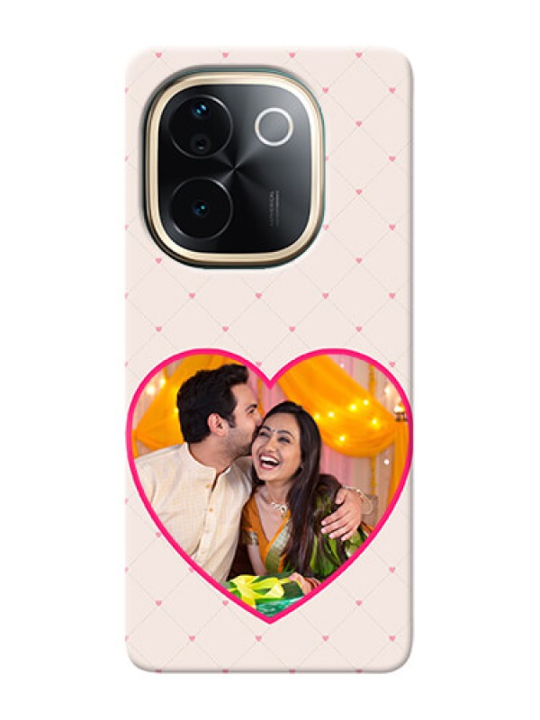 Custom Vivo T3 Pro 5G Personalized Mobile Covers: Heart Shape Design