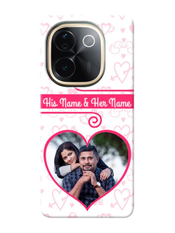 Custom Vivo T3 Pro 5G Personalized Phone Cases: Heart Shape Love Design