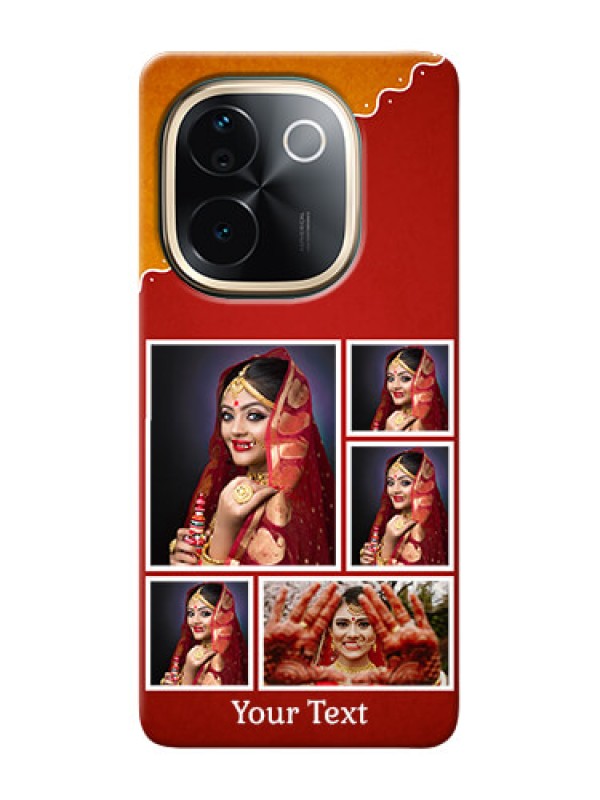Custom Vivo T3 Pro 5G customized phone cases: Wedding Pic Upload Design