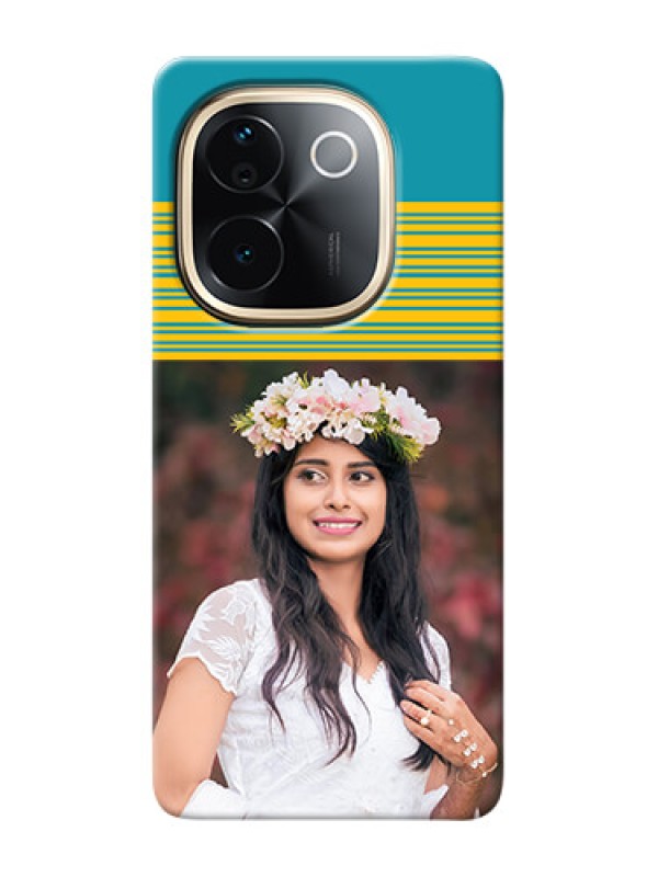 Custom Vivo T3 Pro 5G personalized phone covers: Yellow And Blue Design