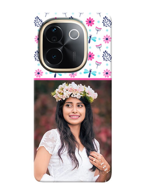 Custom Vivo T3 Pro 5G Mobile Covers: Colorful Flower Design