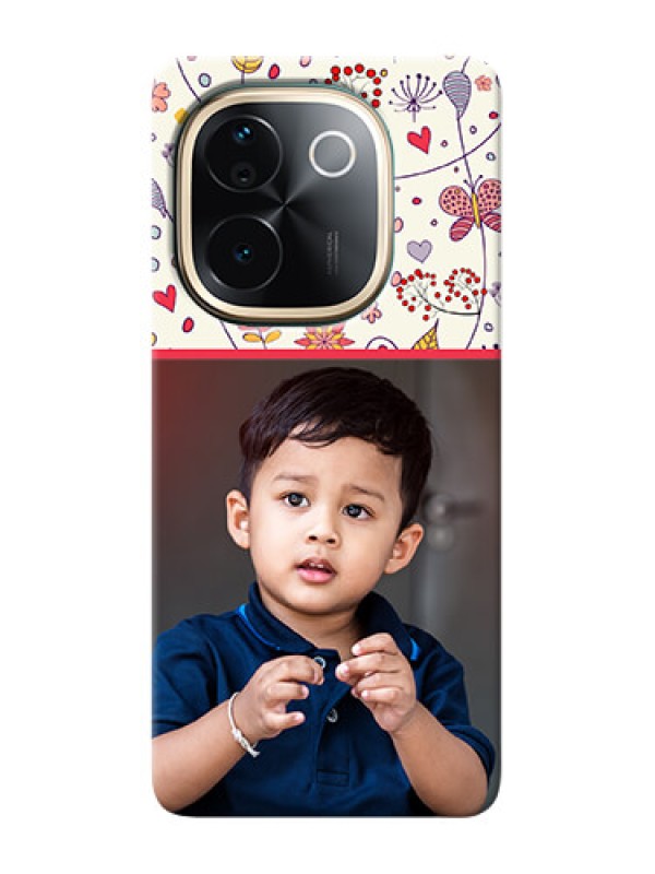 Custom Vivo T3 Pro 5G phone back covers: Premium Floral Design