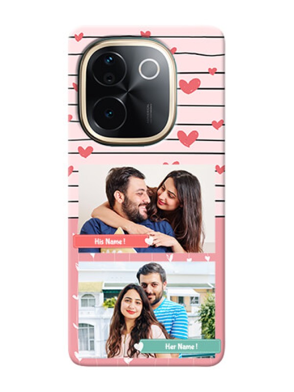 Custom Vivo T3 Pro 5G custom mobile covers: Photo with Heart Design