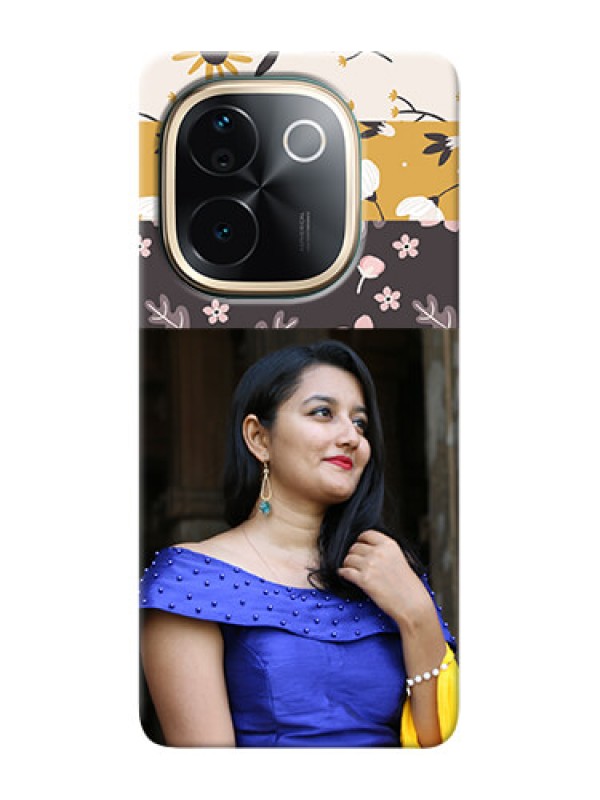 Custom Vivo T3 Pro 5G mobile cases online: Stylish Floral Design