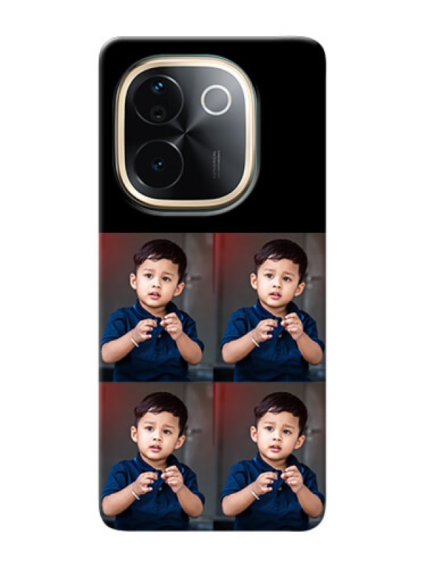 Custom Vivo T3 Pro 5G 4 Image Holder on Mobile Cover