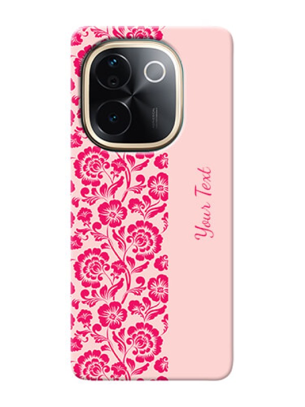 Custom Vivo T3 Pro 5G Custom Phone Case with Attractive Floral Pattern Design