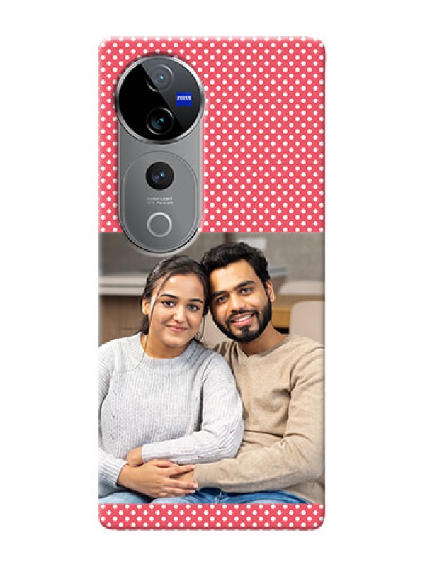 Custom Vivo T3 Ultra Custom Mobile Case with White Dotted Design