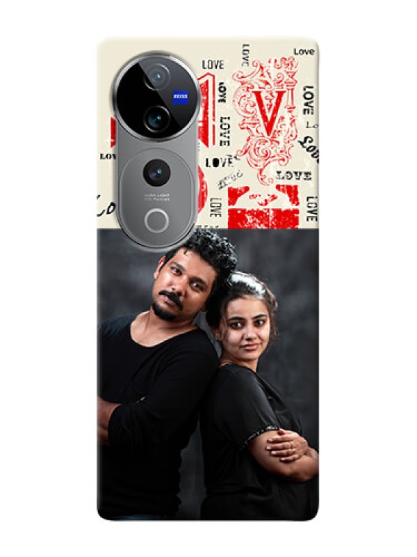 Custom Vivo T3 Ultra mobile cases online: Trendy Love Design Case